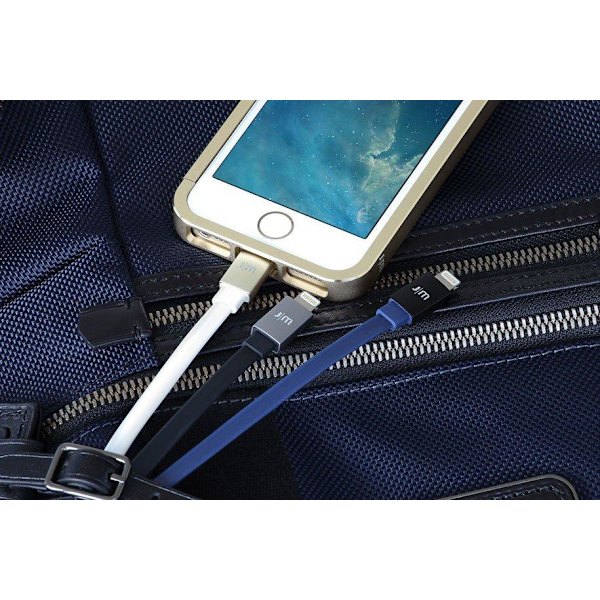 Bare Mobile Flad opladnings- og synkroniseringskabel Lightning
