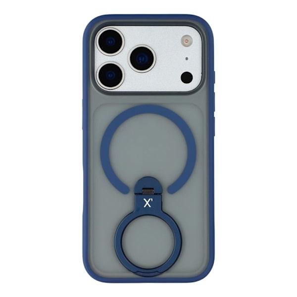 X-LEVEL Mobilskal till iPhone 17 Pro Max med Rotating Kickstand Blå
