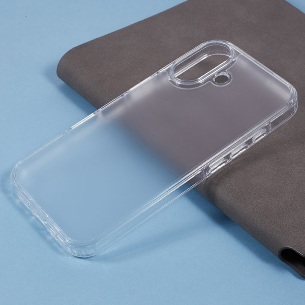 X-LEVEL Mobilskal till iPhone 16 Anti-Scratch PC+TPU Transparent
