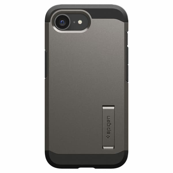 Spigen Mobilskal till iPhone 16e Magsafe Tough Armor - Gunmetal Grå