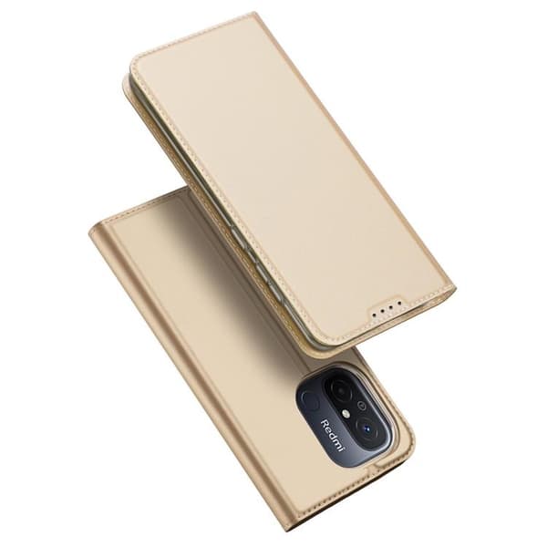 Dux Ducis Redmi 11A/Redmi 12C/Poco C55 Pungetui Skin Pro Guld