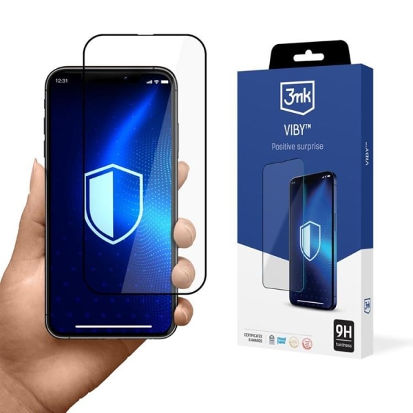 3MK iPhone 15 Pro Max Härdat glas Skärmskydd Viby - Clear