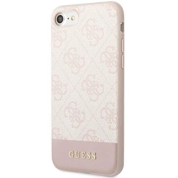 Guess iPhone 7/8/SE (2020/2022) Mobilskal Stripe - Rosa