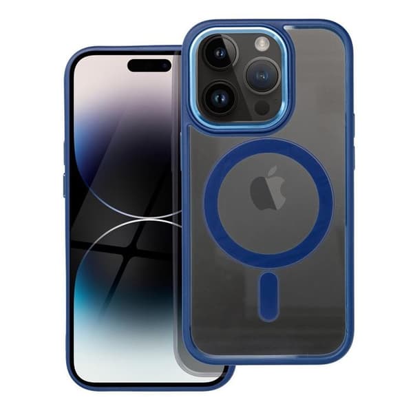 iPhone 14 Pro Mobilskal Magsafe Color Edge - Blå Blå