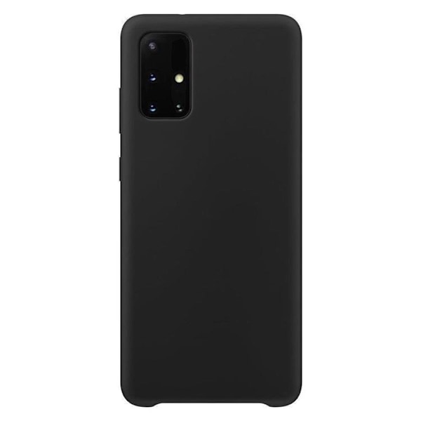 Silicone Soft Flexible Skal Galaxy A72 - Svart Svart