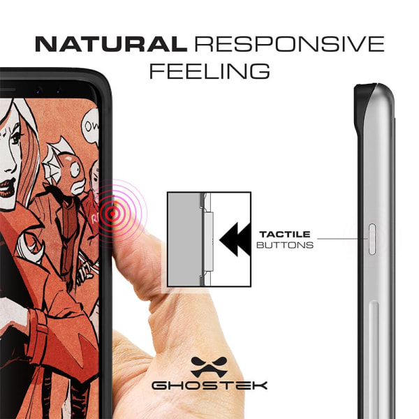 Ghostek Atomic Slim -kuori Samsung Galaxy S9 Plus -puhelimelle - kulta