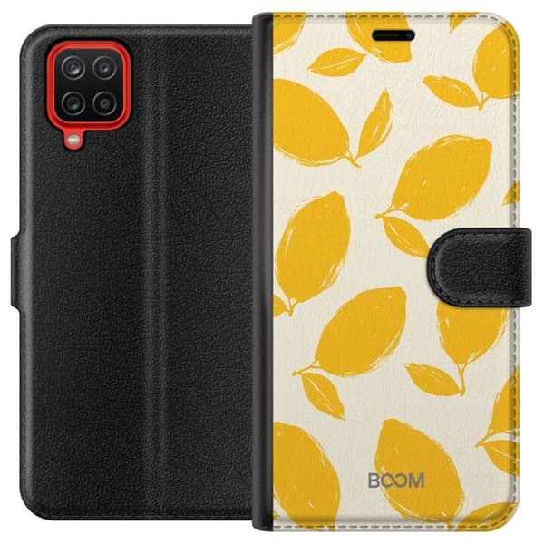 Plånboksfodral till Samsung Galaxy A12 med Lemon Breeze