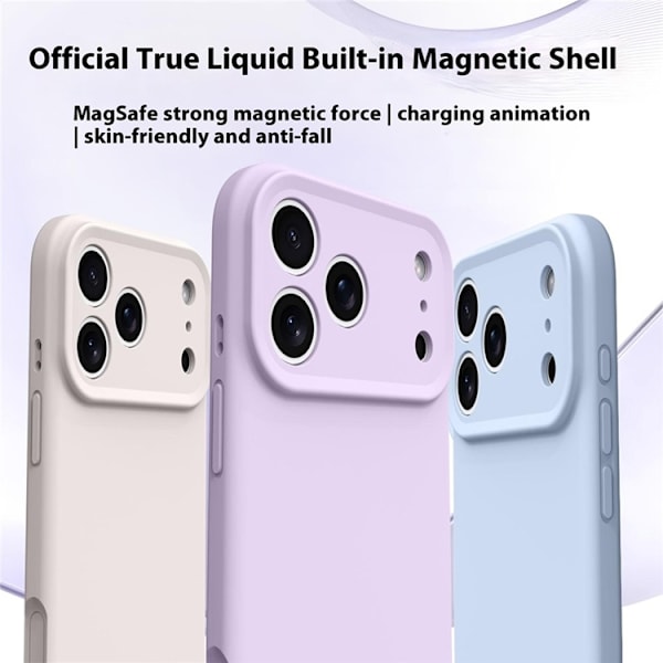 Mobilskal till iPhone 17 Pro MagSafe Precise Cutouts - Grå Grå