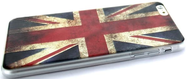 Bagsidecover til Apple iPhone 6(S) Plus - British Flag Mönster