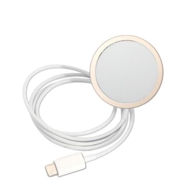 GUESS iPhone 14 Pro Max Magsafe Skal Marble + Trådløs Oplader - Black