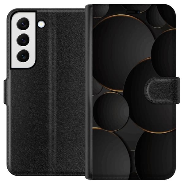 Plånboksfodral till Samsung Galaxy S22 5G med Lyxig Cirklar