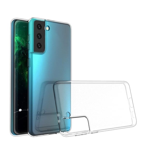 TPU Cover til Samsung Galaxy S21 Plus - Gennemsigtig Transparent