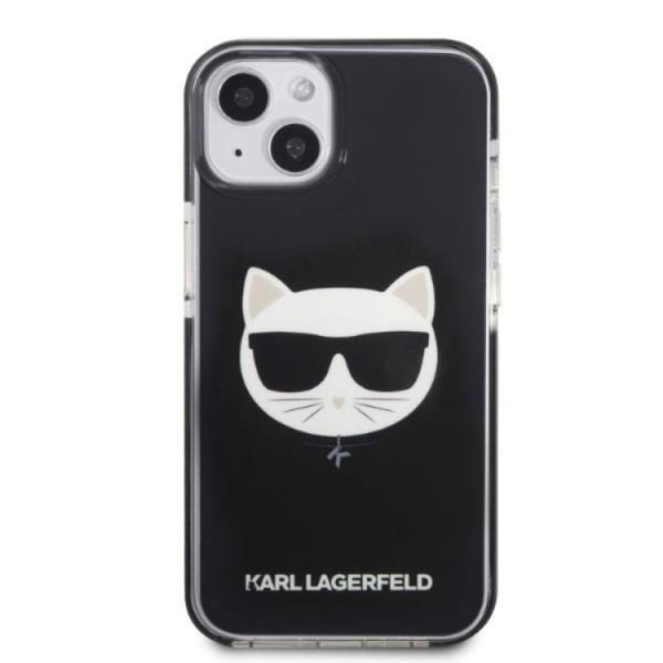 Karl Lagerfeld iPhone 13 mini Skal Choupette Head - Svart