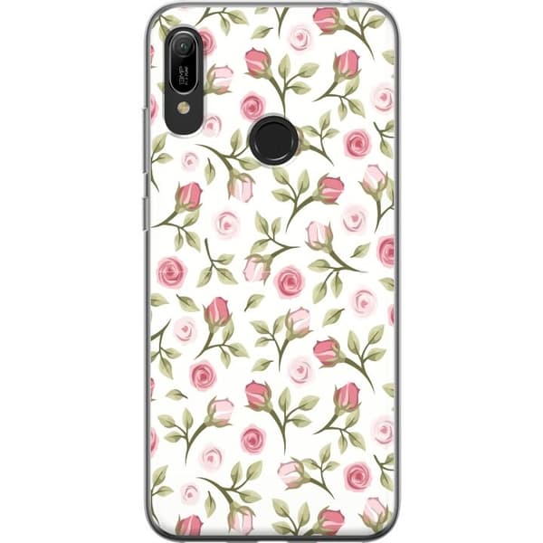 Mobilskal till Huawei Y6 (2019) med Blommigt