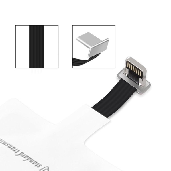 Choietech trådløs adapter Qi - Lightning - Hvid White