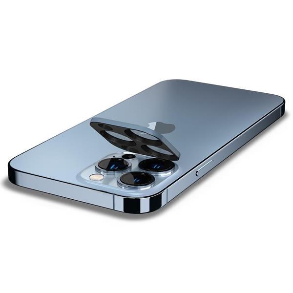 Spigen Optik.tr Kameralinsskydd i Härdat Glas 2-Pack iPhone 13 P Blå