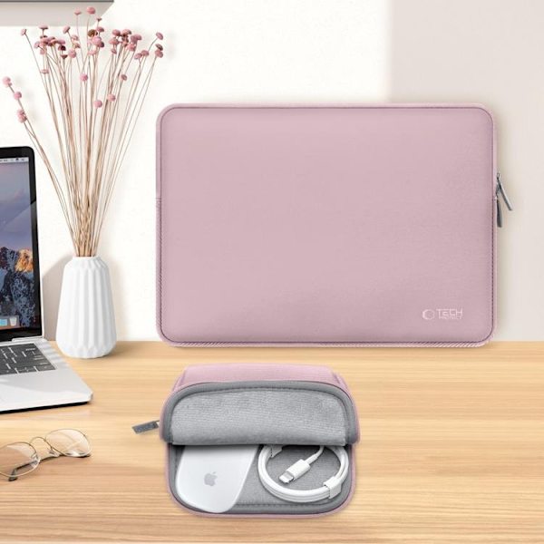 Tech-Protect Datorfodral Till (13-14") Neoslim - Dusty Rose Rosa