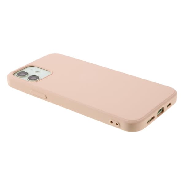 X-LEVEL Mobilskal till iPhone 12 mini i Liquid Silicone - Rosa