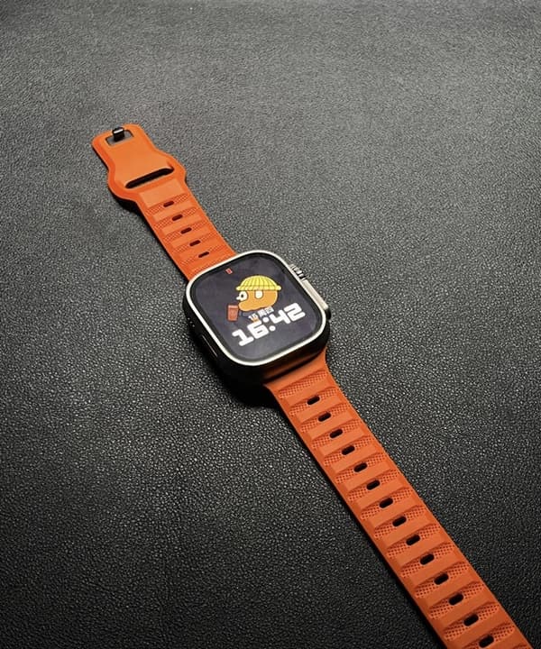 Apple Watch 4/5/6/7/8/SE (38/40/41mm) Rugged Band Orange