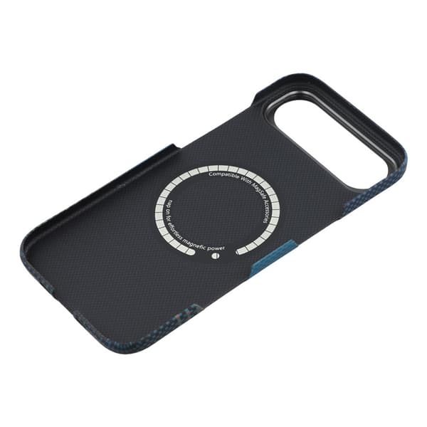 Mobilskal till iPhone Air MagSafe Aramid Fiber Gradient Blå