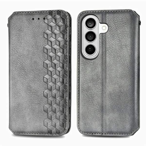 Plånboksfodral för Samsung Galaxy S26 Konstläder - Grå
