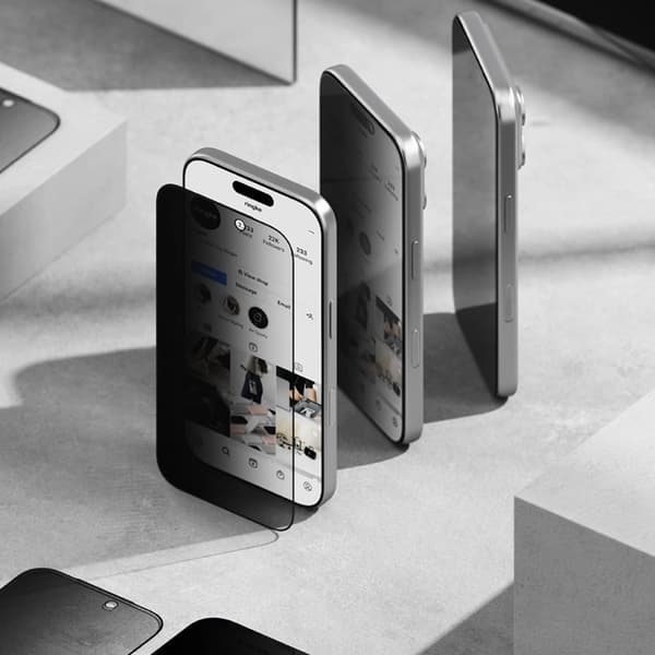 [2-Pack] Ringke iPhone 17 Skärmskydd Härdat Glas Privacy