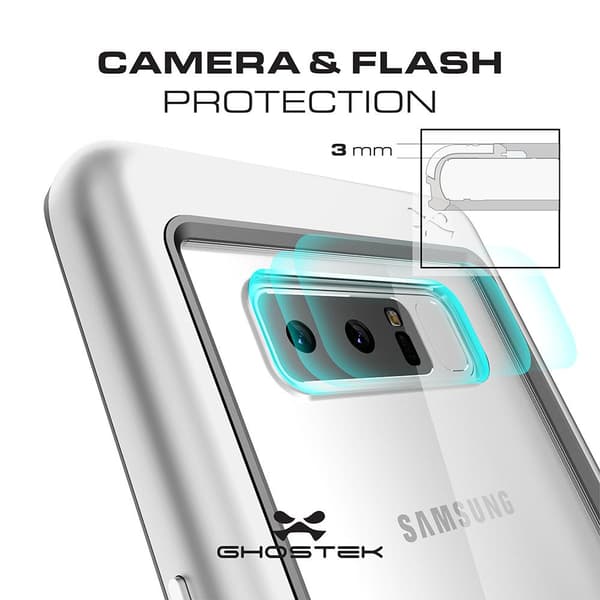 Ghostek Atomic Slim -kuori Samsung Galaxy Note 8 - Punainen Red