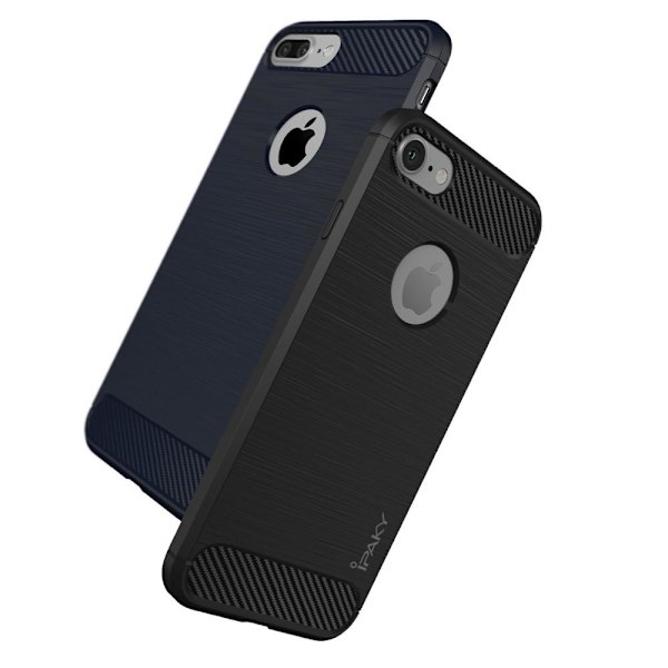 TPU iPaky cover til iPhone 7 Plus - Sort Black