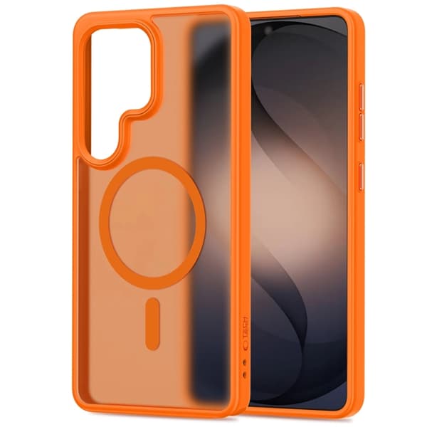 Tech-Protect Mobilskal För Galaxy S26 Ultra Magsafe Magmat - Orange Orange
