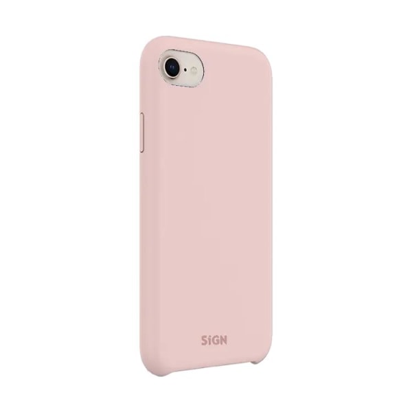 SiGN iPhone 7/8/SE (2020/2022) Skal Liquid Silicone - Rosa