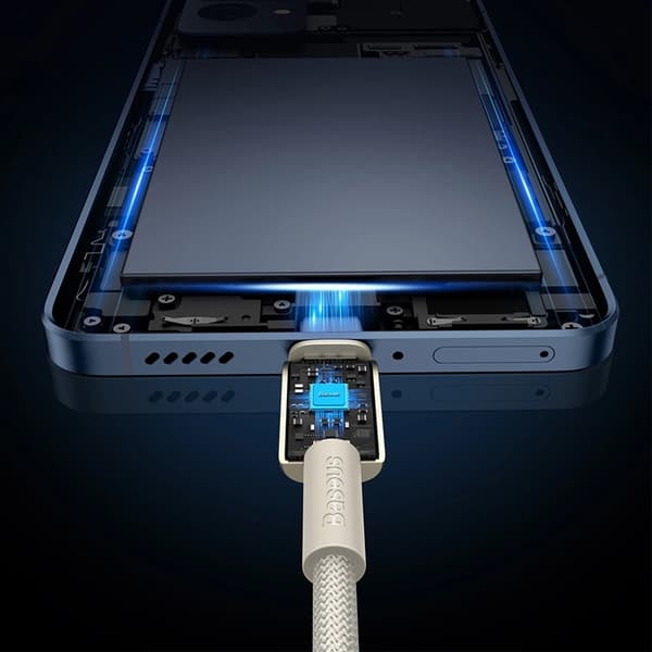 Baseus USB-C till USB-C kabel 100W 2m Tungsten Gold - Guld Guld
