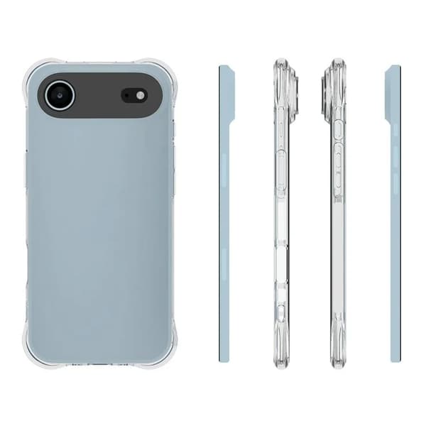 [100-Pack] Mobilskal till iPhone Air TPU Non-Slip - Transparent