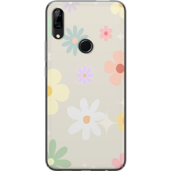 Mobilskal till Huawei P Smart Z med fejdande blommor