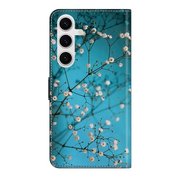 Samsung Galaxy S26 Plus Skal TPU + Konstläder Blomgren - Blommor
