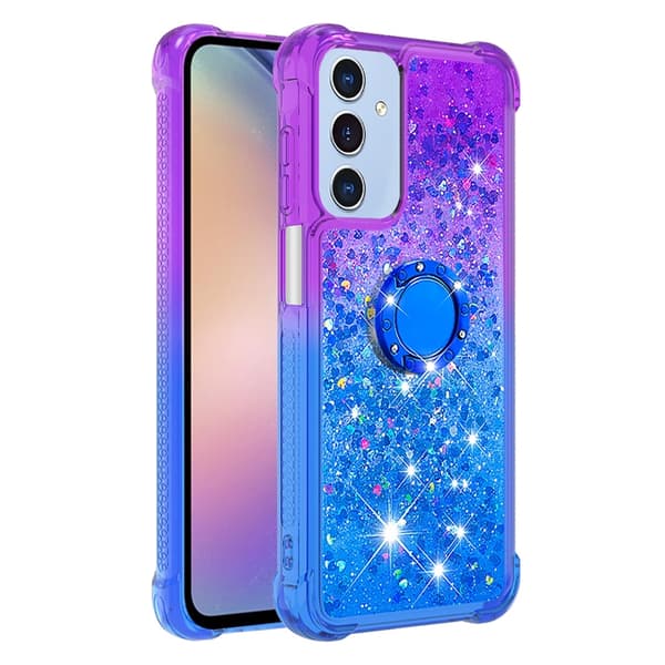 Mobilskal till Galaxy A17/A26 Kickstand Gradiant Quicksand Lila