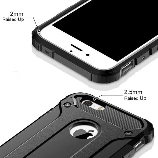 ARMOR Cover til iPhone 6/6S Sort Black