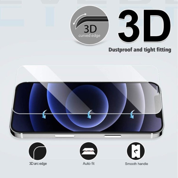 iPhone 12 Pro Max [4-PACK] 2 X kameraobjektivglas + 2 X hærdet