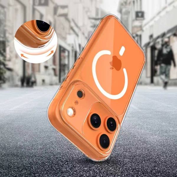 Tech-Protect Mobilskal till iPhone 17 Pro Magsafe Peak - Clear Transparent