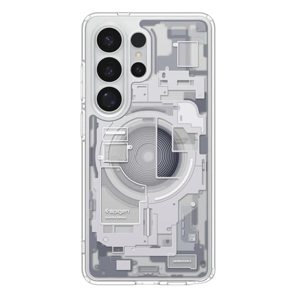 Spigen Mobilskal För Galaxy S26 Ultra MagSafe Ultra Hybrid - Zero One Vit Vit