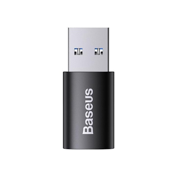 Baseus USB 3.1 OTG Till Typ-C Adapter - Svart Svart