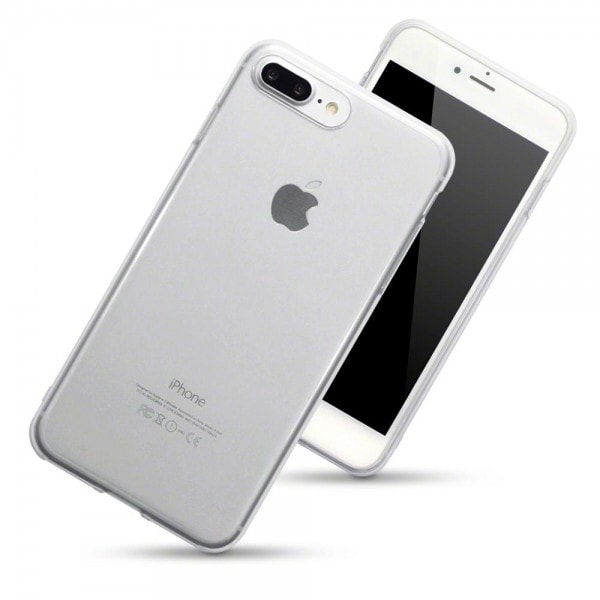 Gel Mobilskal till iPhone 7 Plus - Transparent Transparent