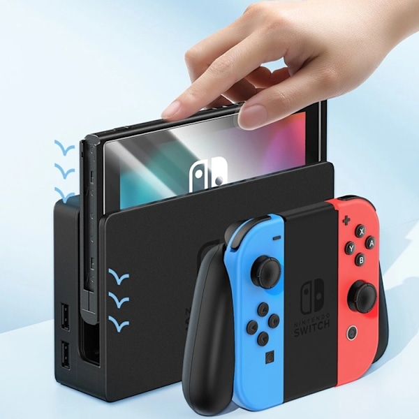 [2-Pack] Baseus Nintendo Switch OLED (2021) Härdat Glas