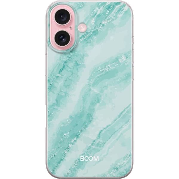 Taske til Apple iPhone 16 med Mint Marble