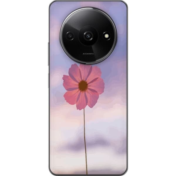 Mobilskal till Xiaomi Redmi A3 med Rosa blomma