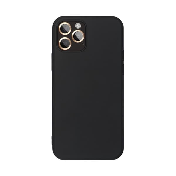 Galaxy S21 FE Cover Forcell Silikon Lite Blød Plast - Sort Black