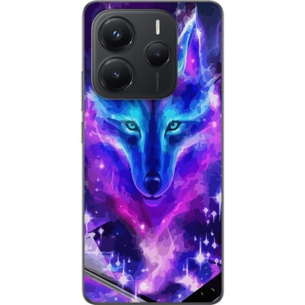 Mobilskal till Xiaomi Redmi Note 14 5G med Neon Varg