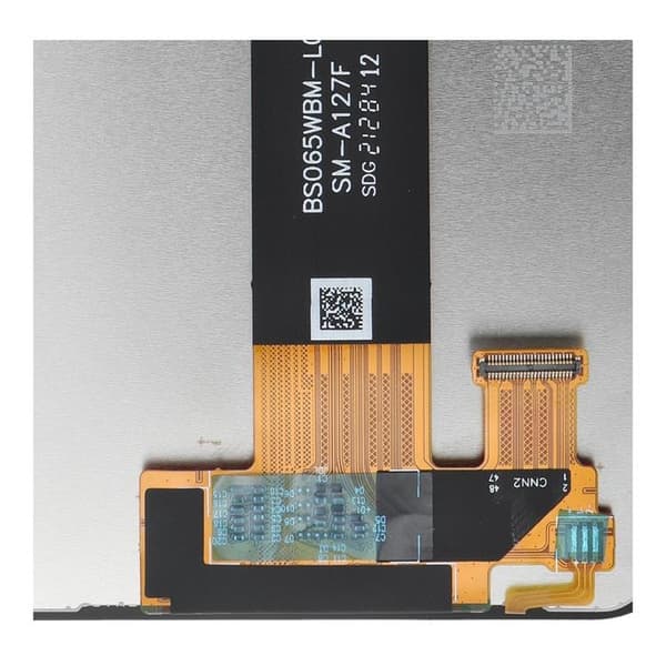 Galaxy A12 Skärm med LCD-display A127 OEM Utan Ram Black