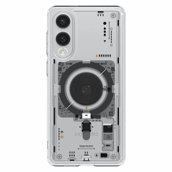 Spigen Mobilskal till Galaxy S25 Edge Magsafe Ultra Hybrid Zero One Transparent