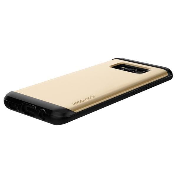 Holdbart Verus Hard Drop Taske til Samsung Galaxy S8 Plus - Guld Guld