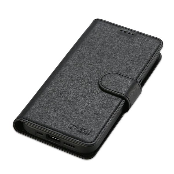 Tech-Protect iPhone 12/12 Pro Magsafe Pungetui - Sort Svart